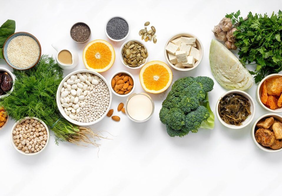 calcium vegetarians Healthy food clean eating top